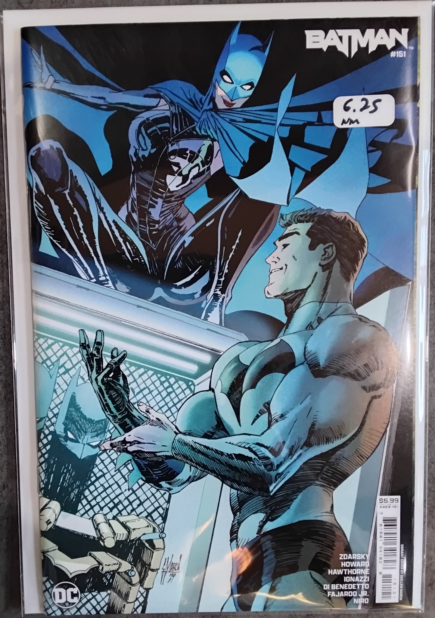 Batman (Rebirth) #151 Guillem March Card Stock Variant Cover