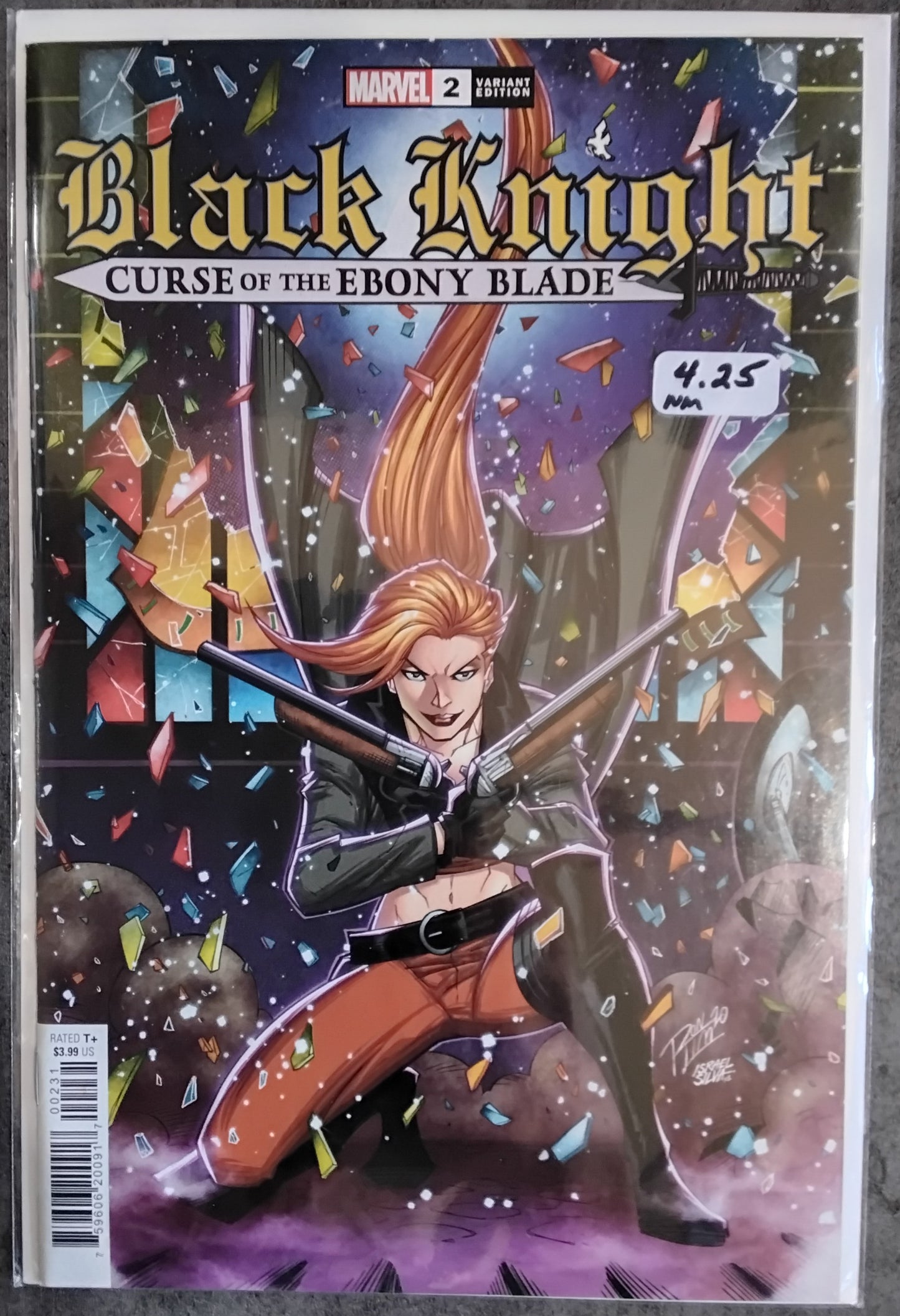 Black Knight: Curse Of The Ebony Blade #2 Ron Lim Variant Cover