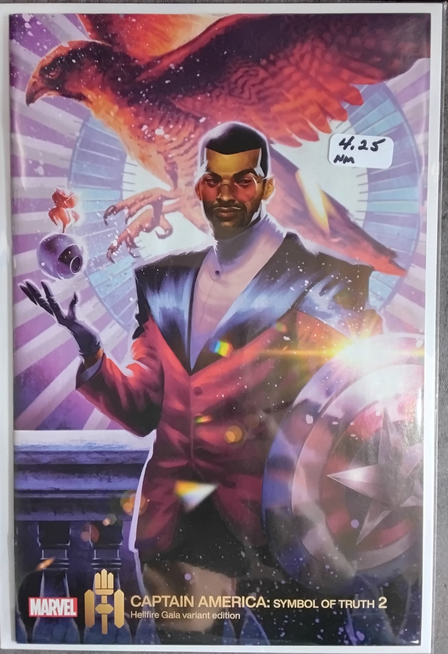 Captain America: Symbol Of Truth #02 Mateus Manhanini Hellfire Gala Variant Cover