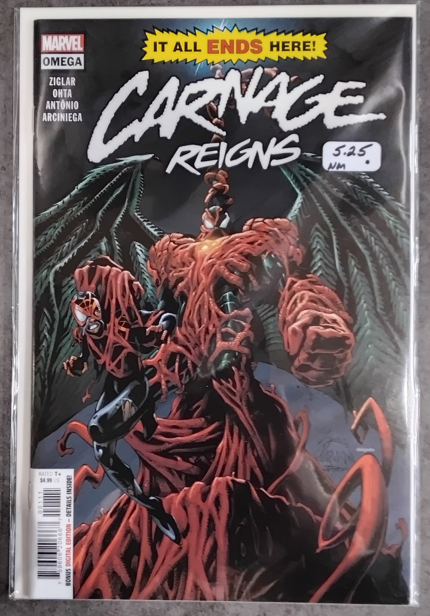 Carnage Reigns Omega #1