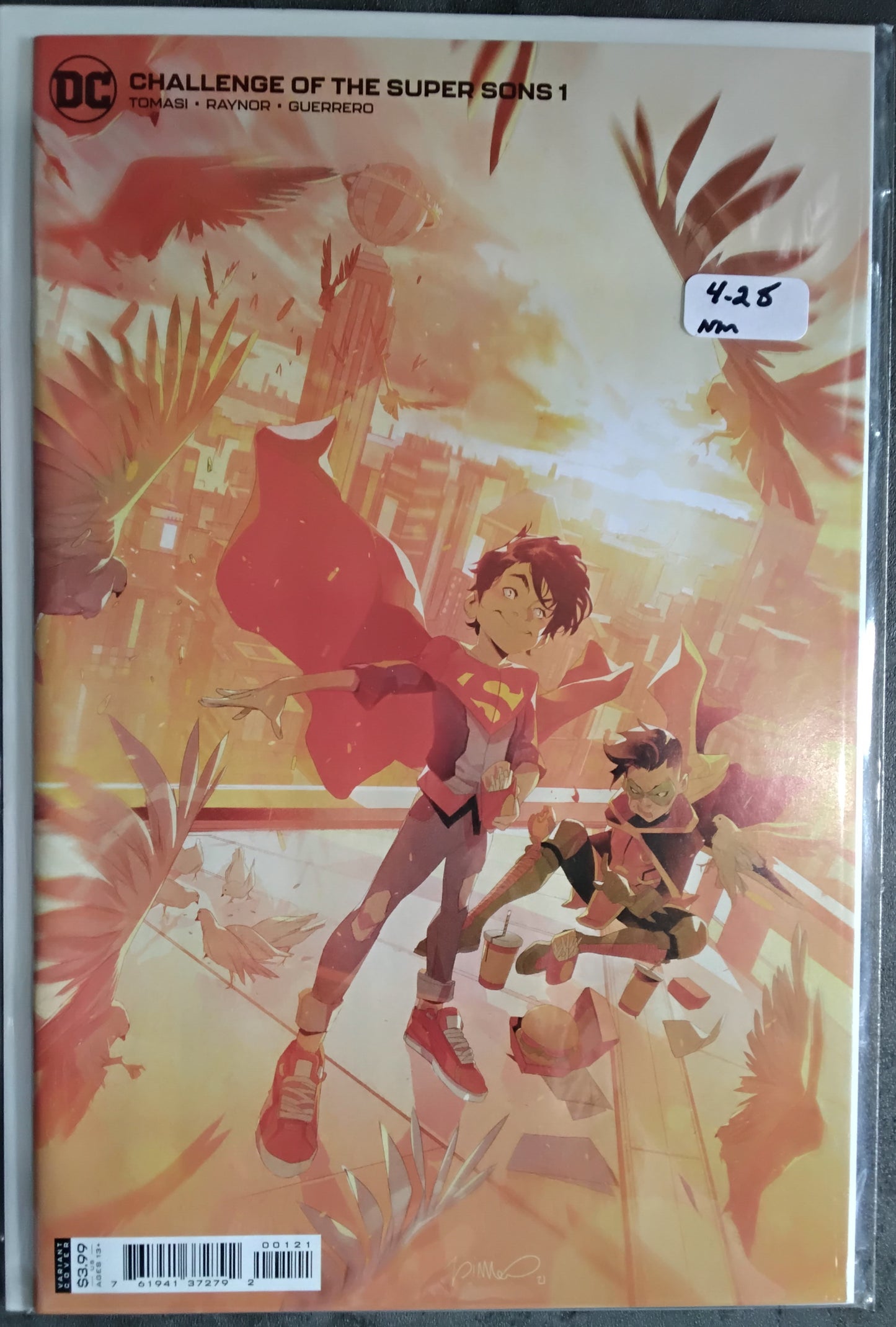 Challenge Of The Super Sons #1 Simone Di Meo Variant Cover