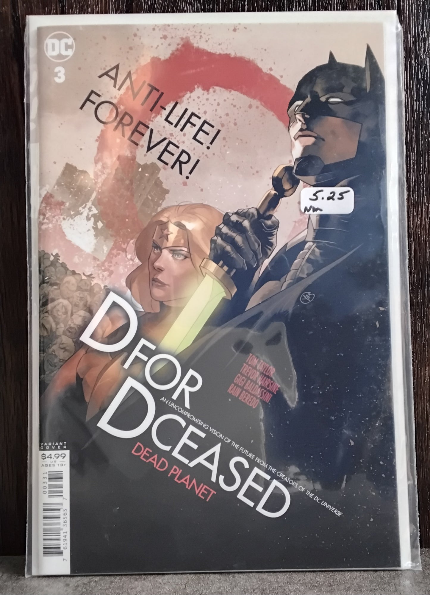 DCeased: Dead Planet #3 Yasmine Putri Movie Homage Card Stock Variant Cover
