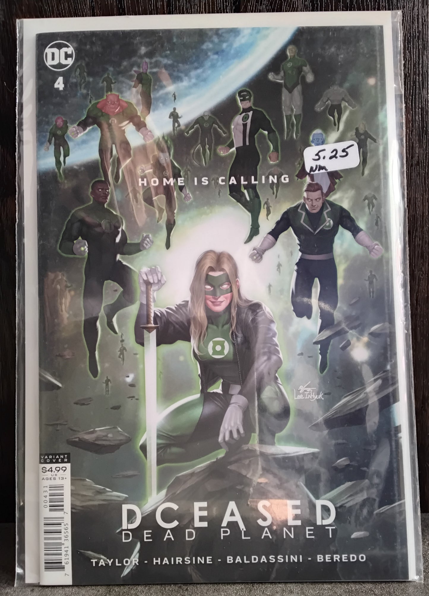 DCeased: Dead Planet #4 Inhyuk Lee Movie Homage Card Stock Variant Cover