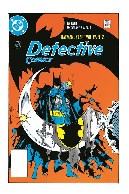 DETECTIVE COMICS #576 FACSIMILE EDITION COVER C TODD MCFARLANE FOIL VARIANT (YEAR TWO PART 2 OF 4)
