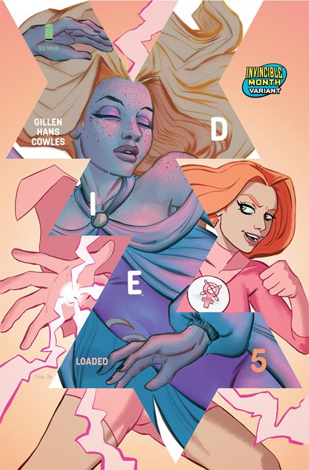 DIE LOADED #5 COVER C INVINCIBLE TEAM UP CHLOE BRAILSFORD VARIANT (MR)
