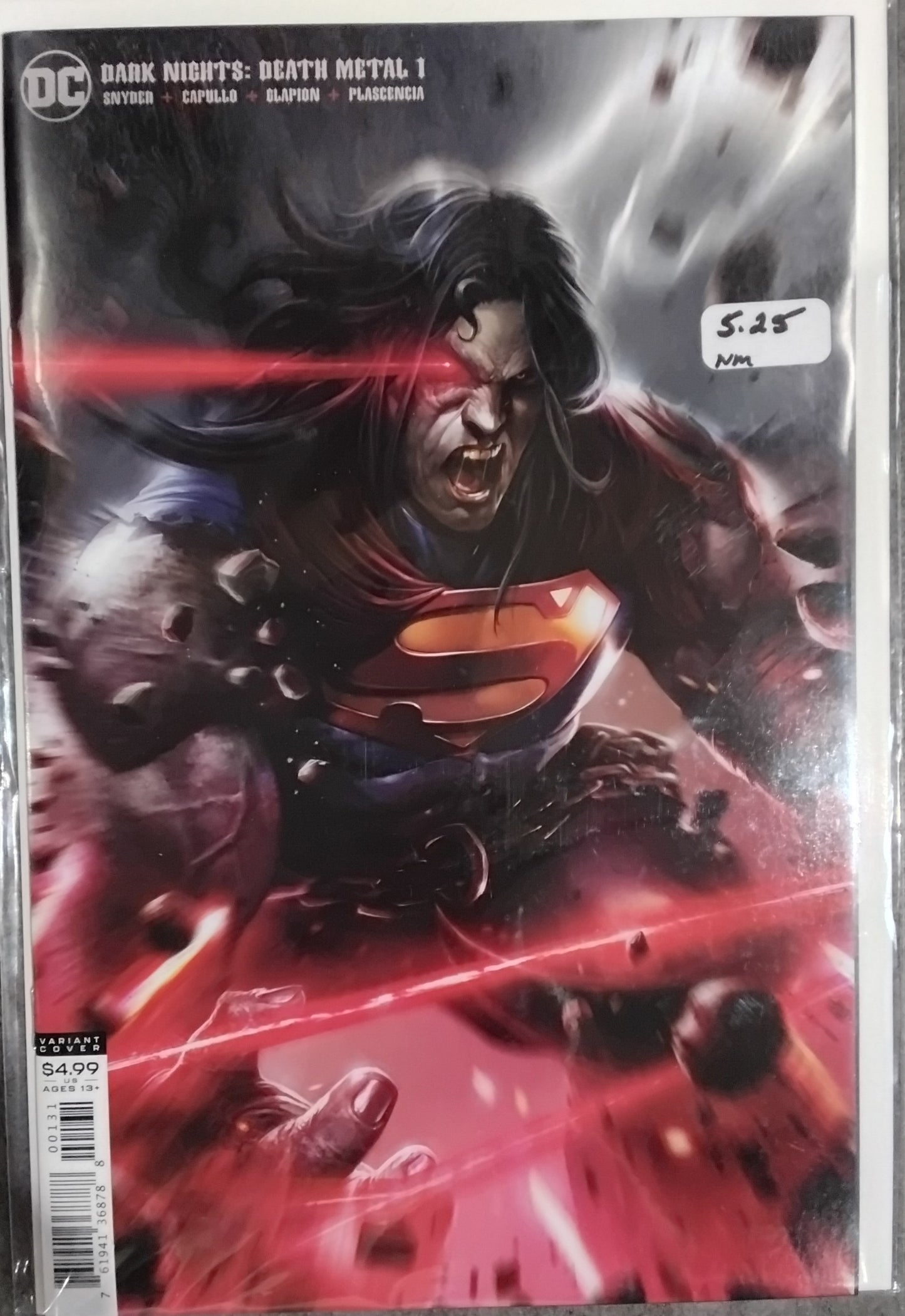 Dark Nights: Death Metal #1 Francesco Mattina Variant Cover