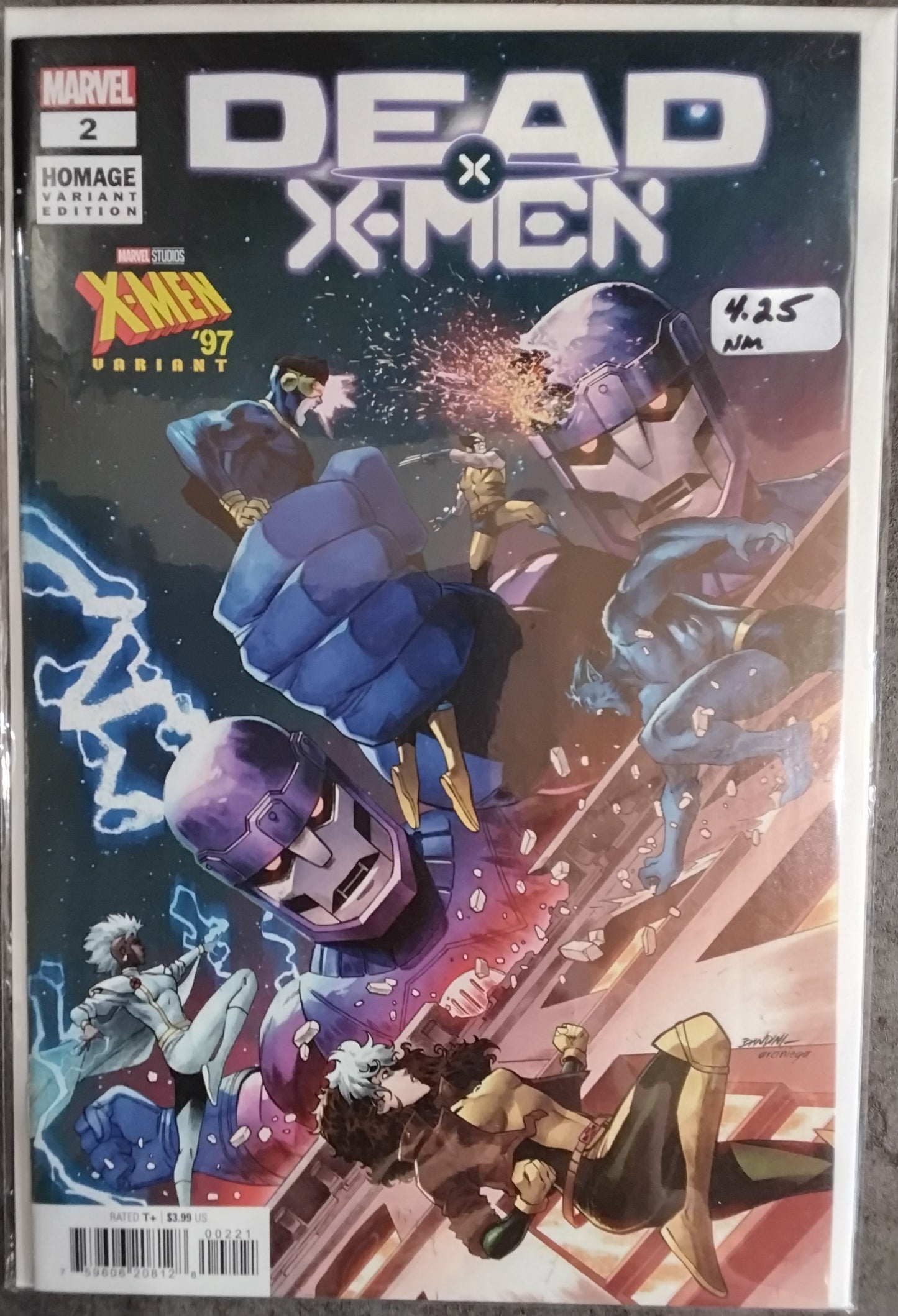 Dead X-Men #2 Michele Bandini X-Men '97 Homage Variant Cover