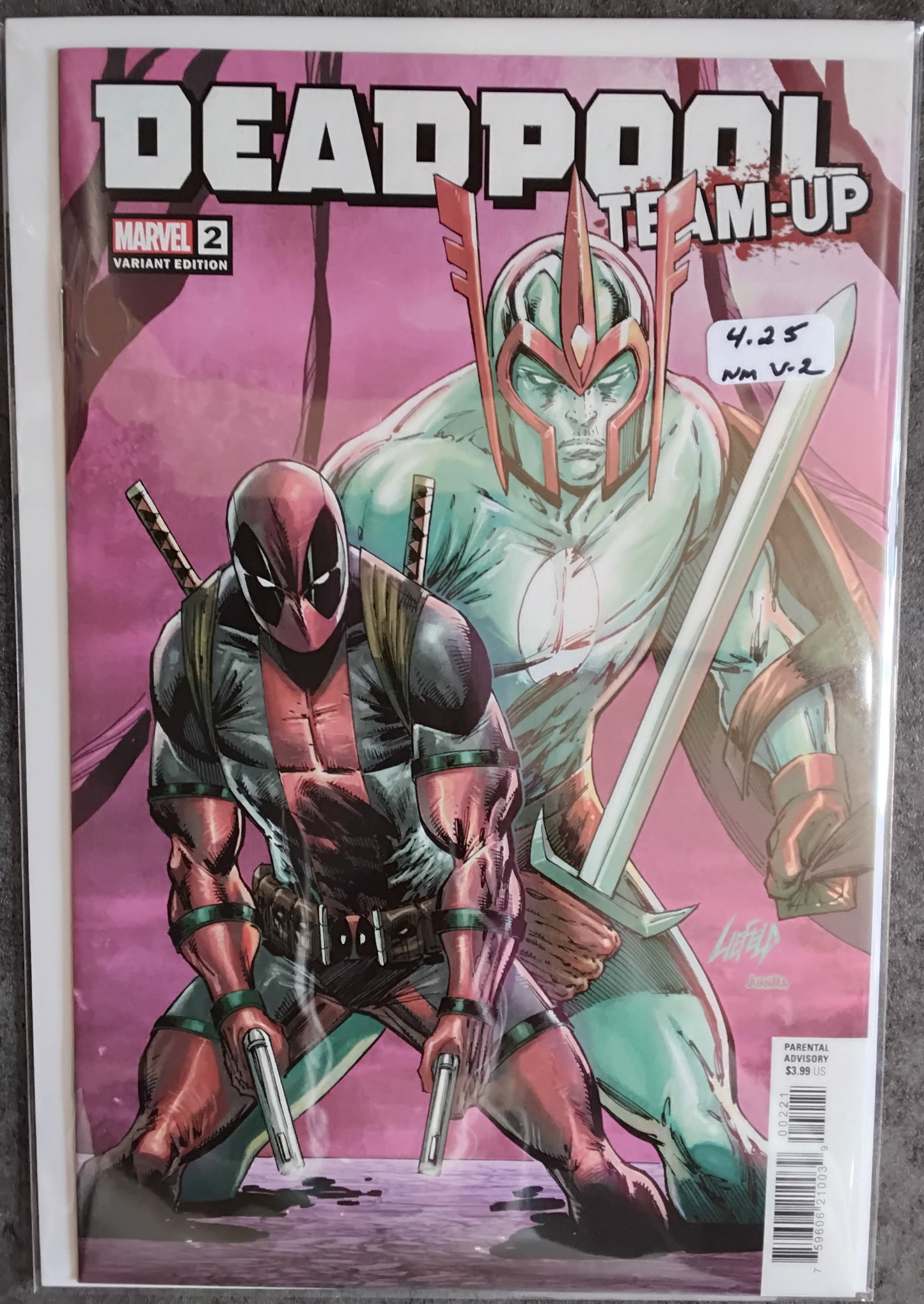 Deadpool Team-Up Vol 2 #2 Rob Liefeld Variant Cover