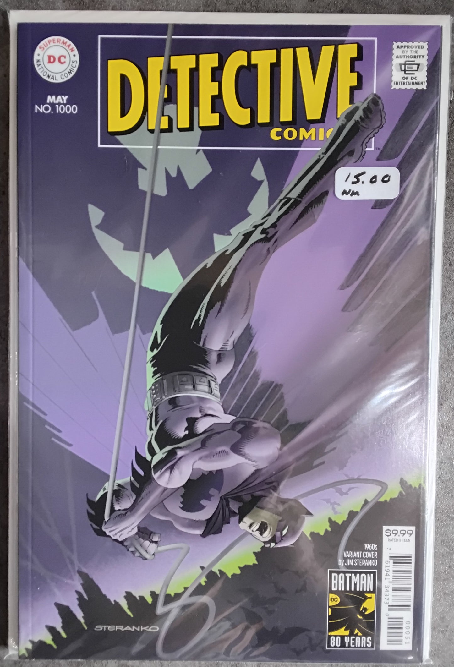 Detective Comics (Rebirth) #1000 1960's Variant Cover