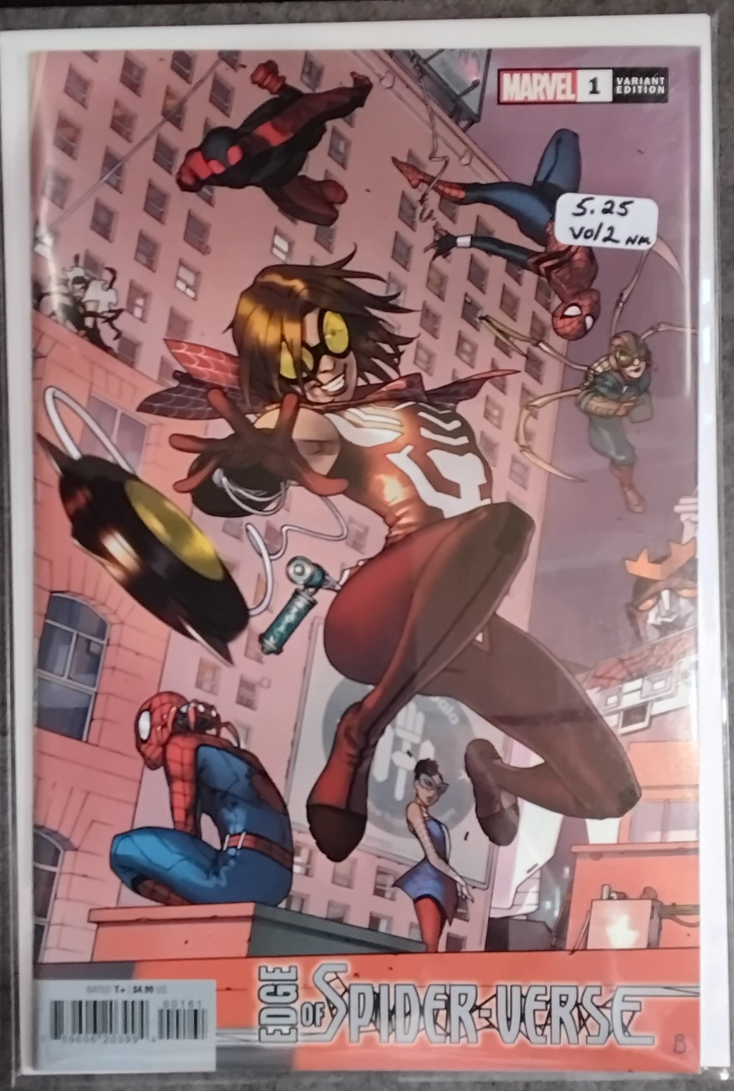 Edge Of Spider-Verse Vol 2 #1 Bengal Connecting Variant Cover