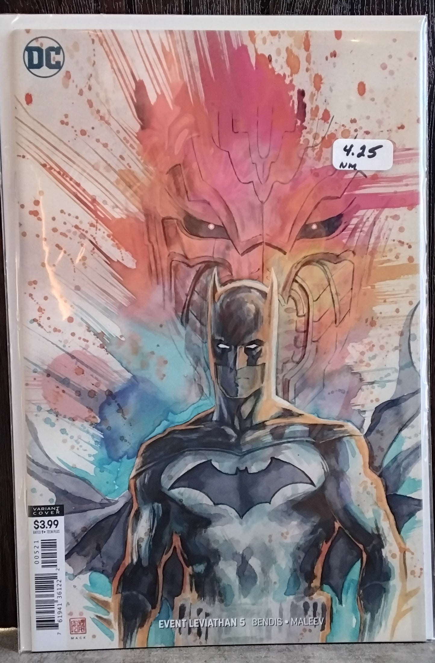 Event Leviathan #5 David Mack Variant Cover