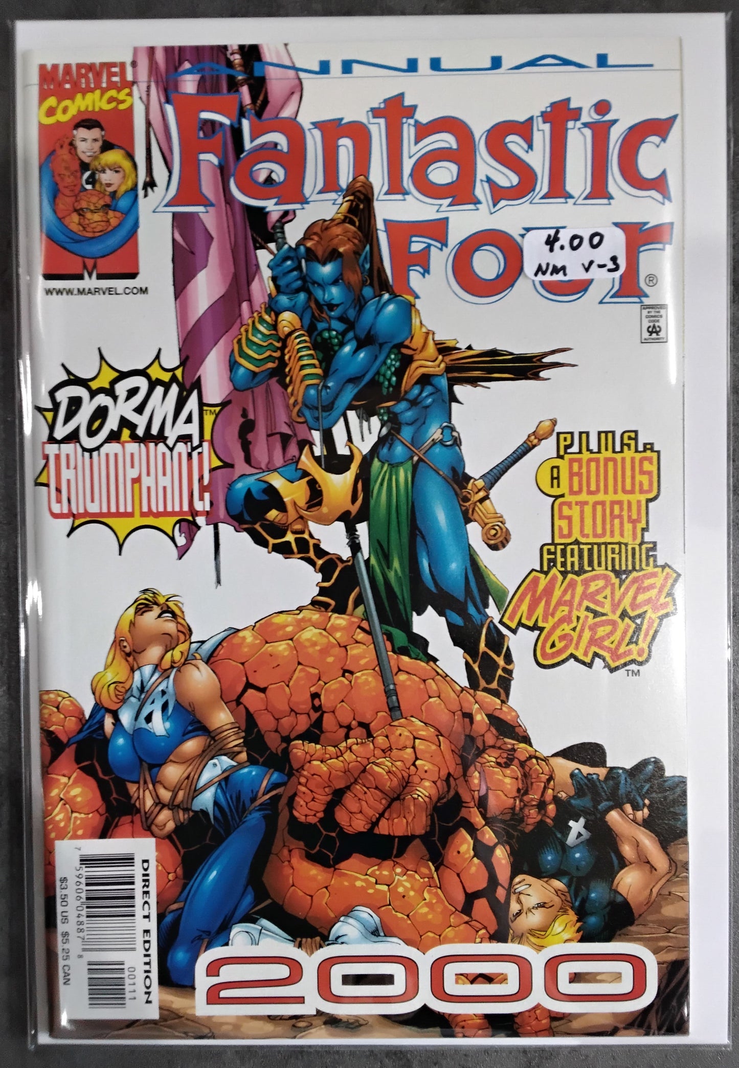 Fantastic Four Vol 3 Annual 2000