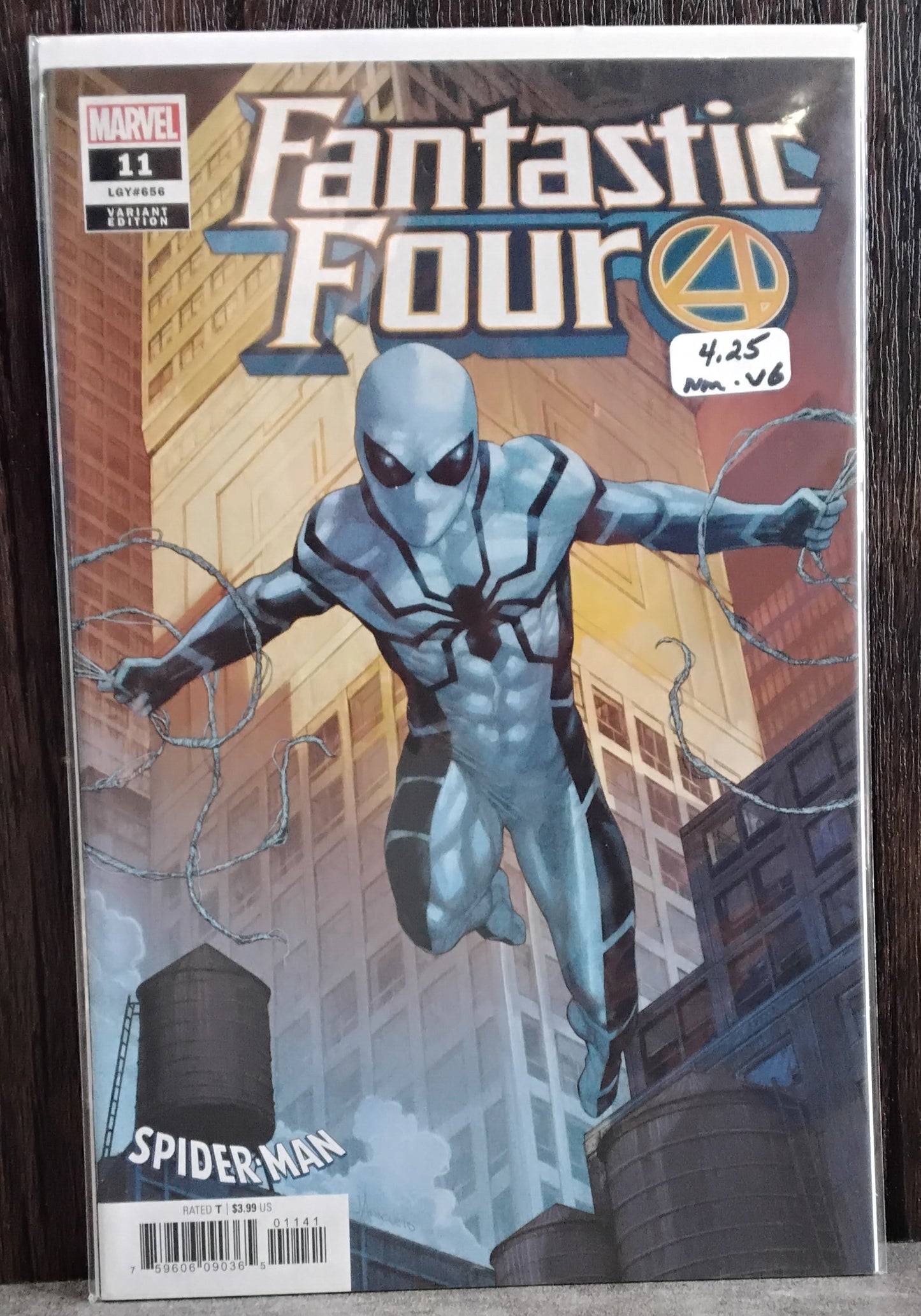 Fantastic Four Vol6 #11 Jay Anacleto Spider-Man Variant Cover