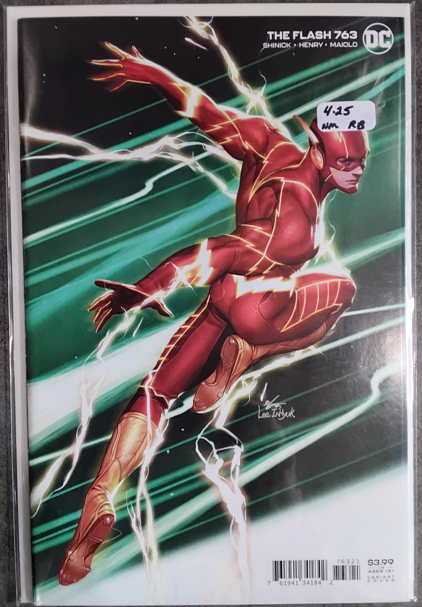 Flash (Rebirth) #763 Inhyuk Lee Variant Cover