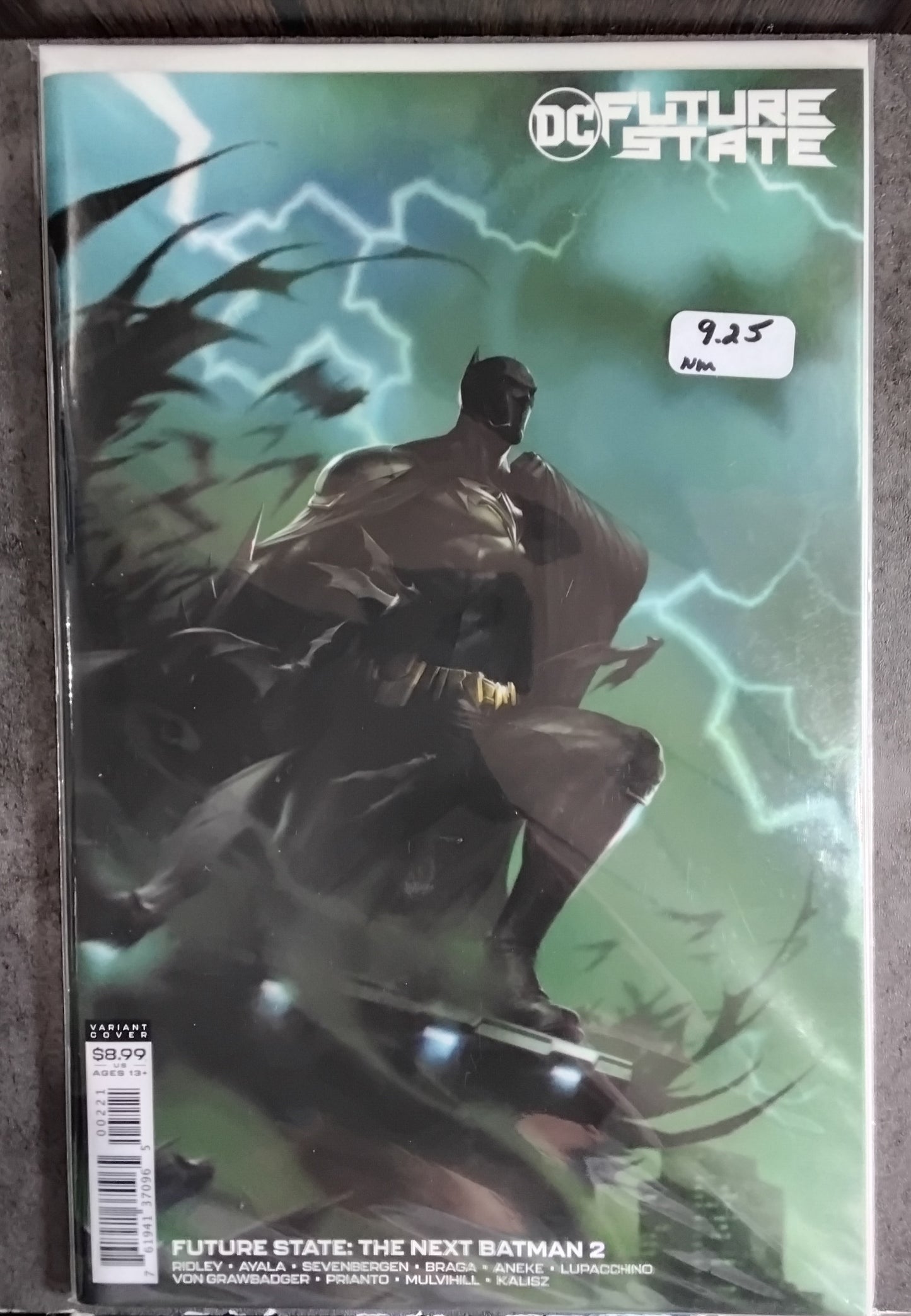 Future State: The Next Batman #2 Francesco Mattina Card Stock Variant Cover