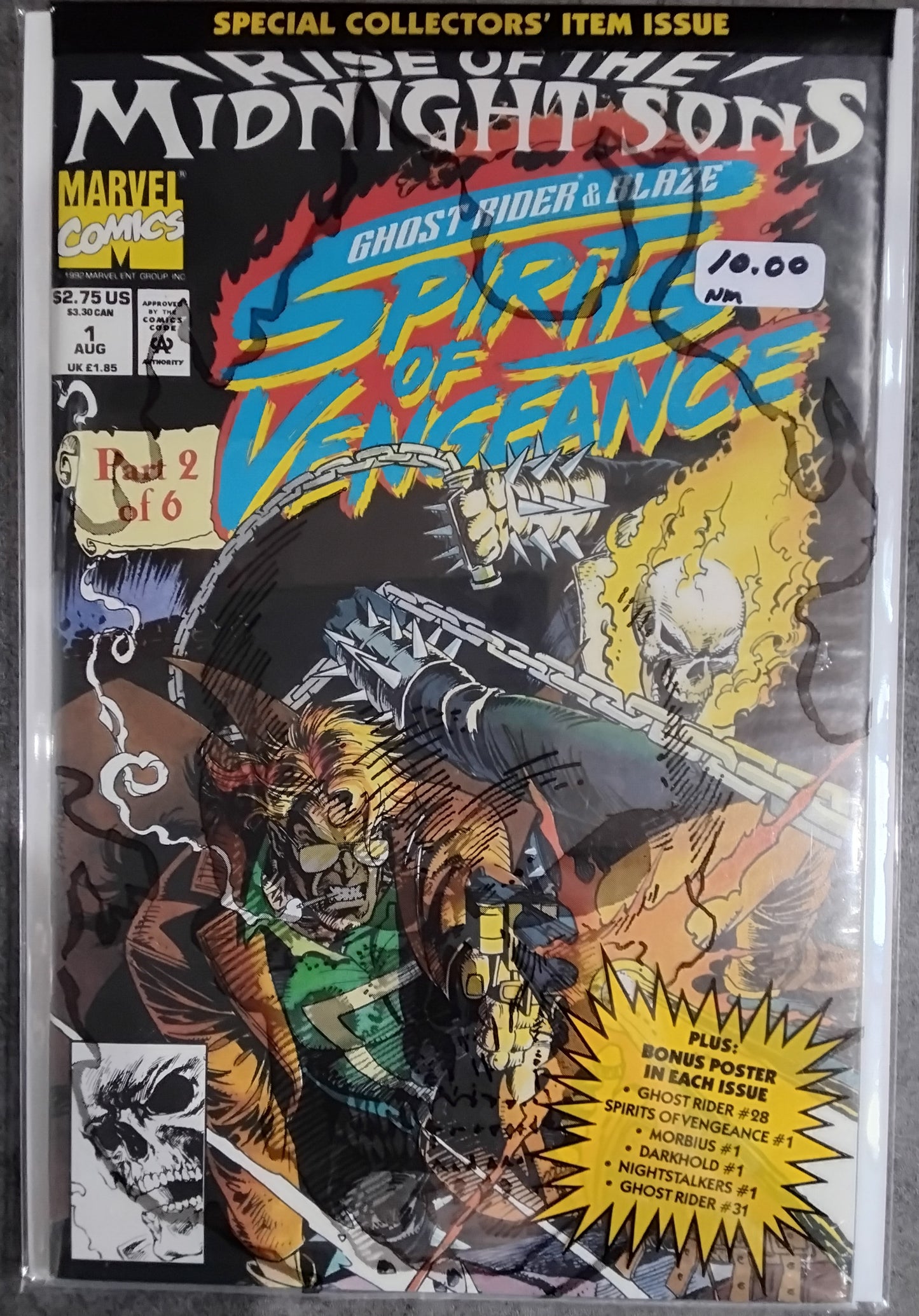 Ghost Rider/Blaze: Spirits Of Vengeance #01 (Poly-Bagged)