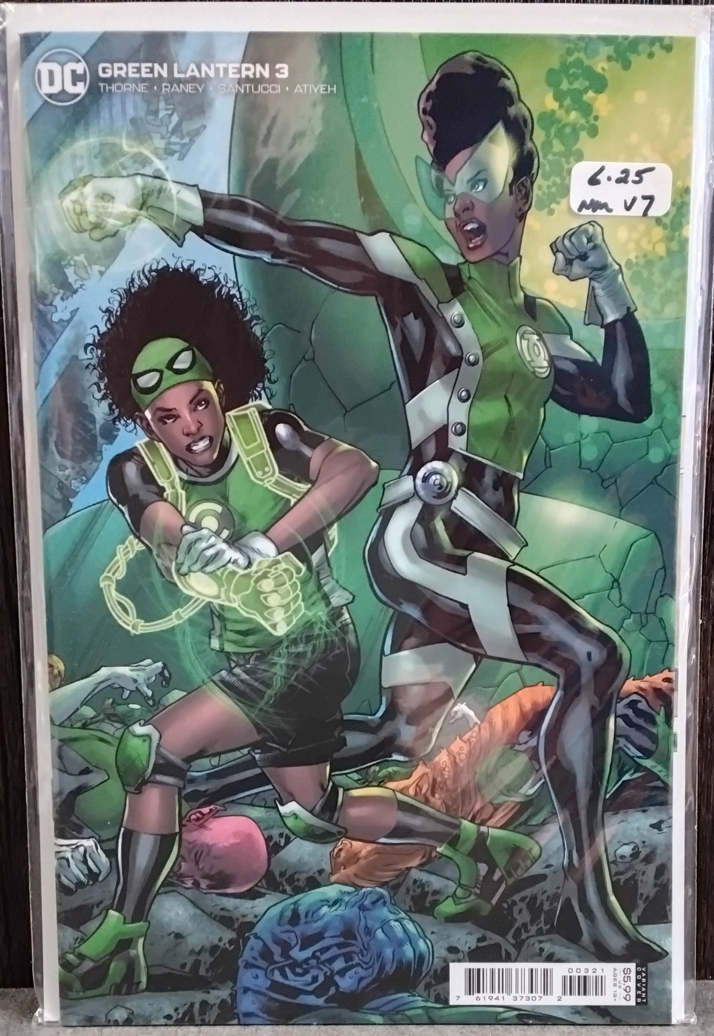 Green Lantern Vol 7 #03 Bryan Hitch Card Stock Variant Cover