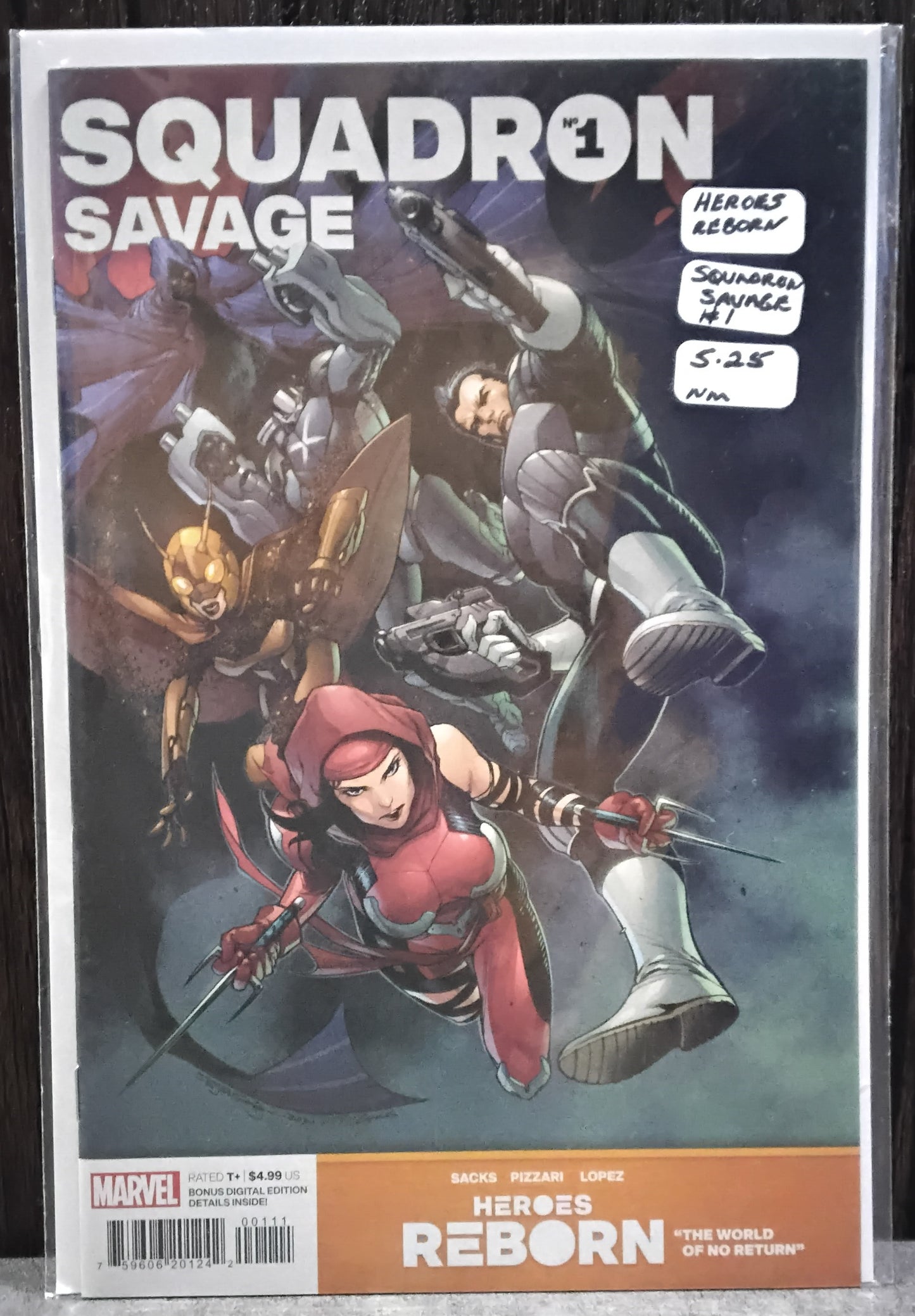 Heroes Reborn: Squadron Savage #1