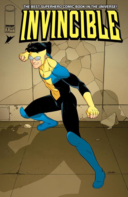 INVINCIBLE FOIL EDITION #1 REPRINT COVER B CORY WALKER & DAVE MCCAIG VARIANT