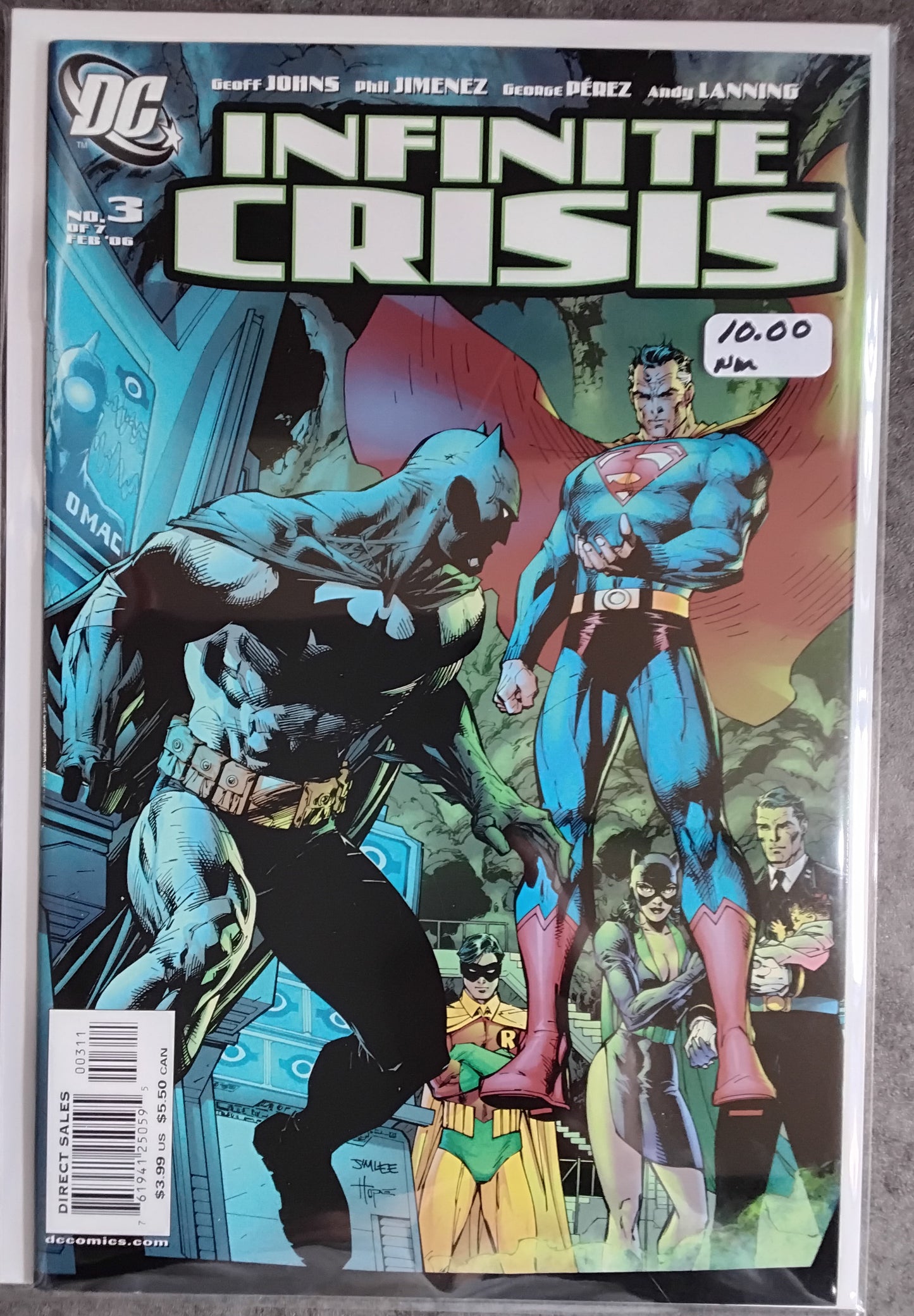 Infinite Crisis #3 Jim Lee & Sandra Hope Cover