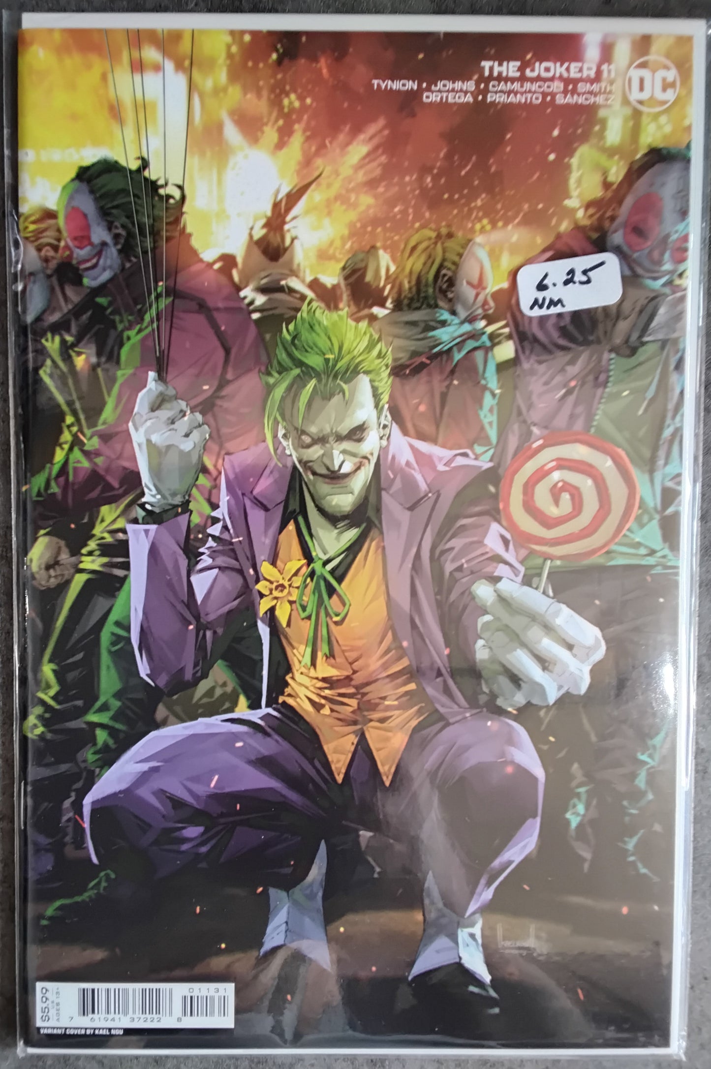 Joker Vol 2 #11 Kael Ngu Variant Cover