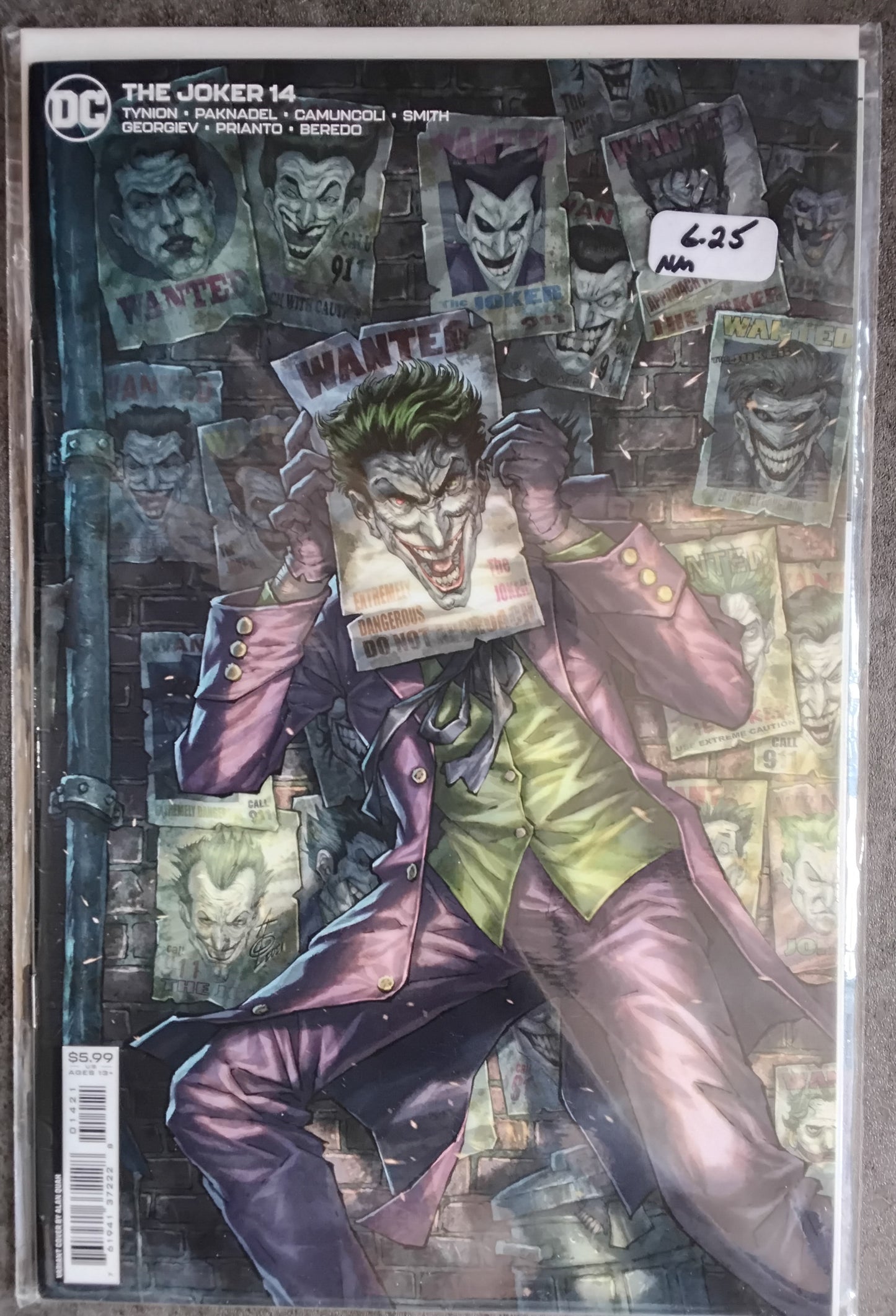Joker Vol 2 #14 Alan Quah Variant Cover