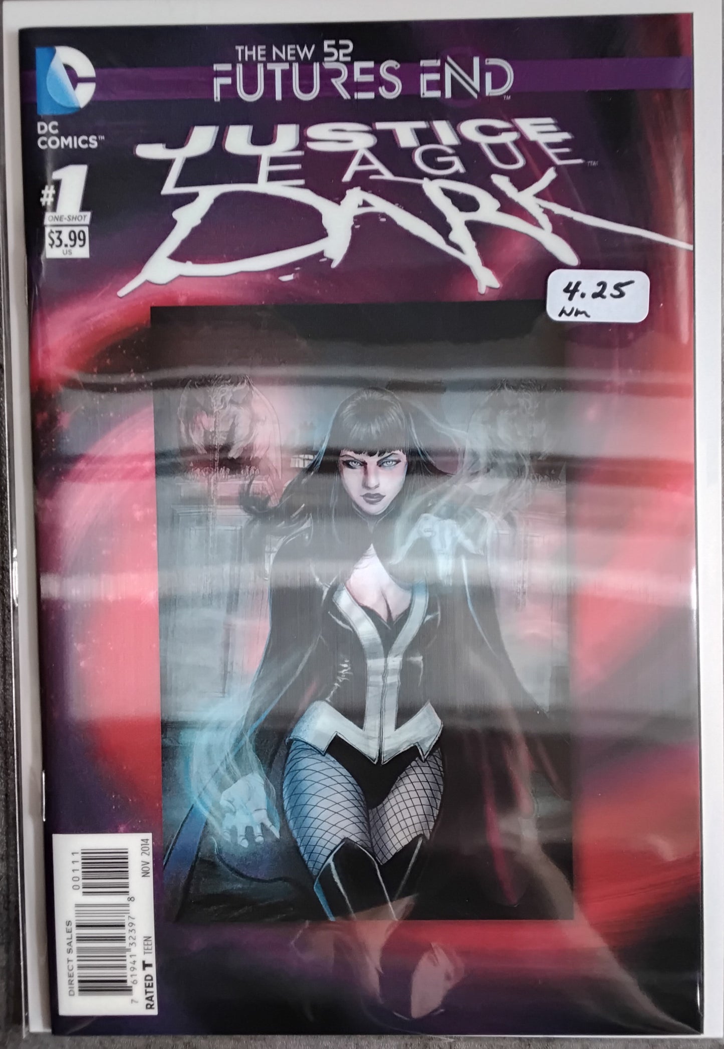 Justice League Dark: Futures End #1 Lenticular Cover