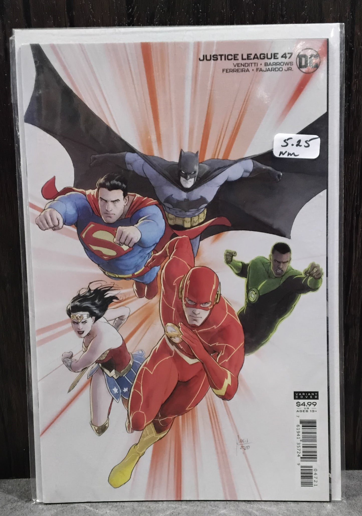 Justice League Vol. 4 #47 Mikel Janin Variant Cover