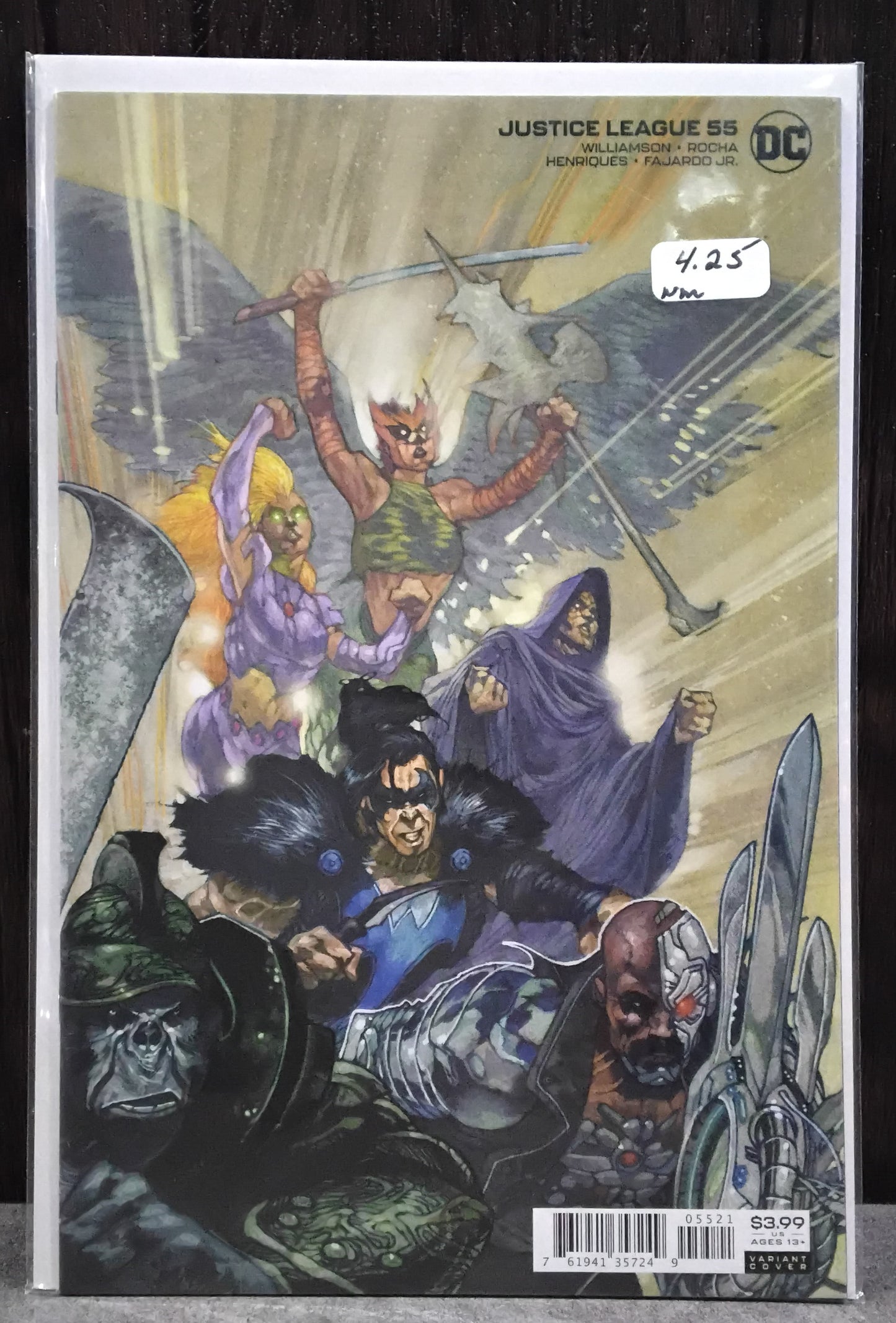 Justice League Vol. 4 #55 Simone Bianchi Variant Cover