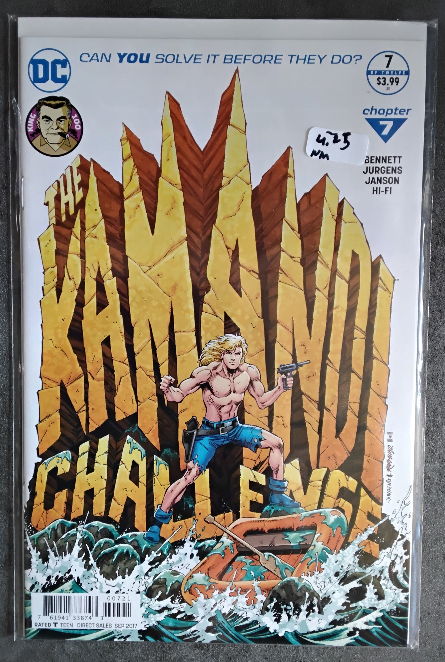 Kamandi Challenge #07 Dan Jurgens and Klaus Janson Variant Cover
