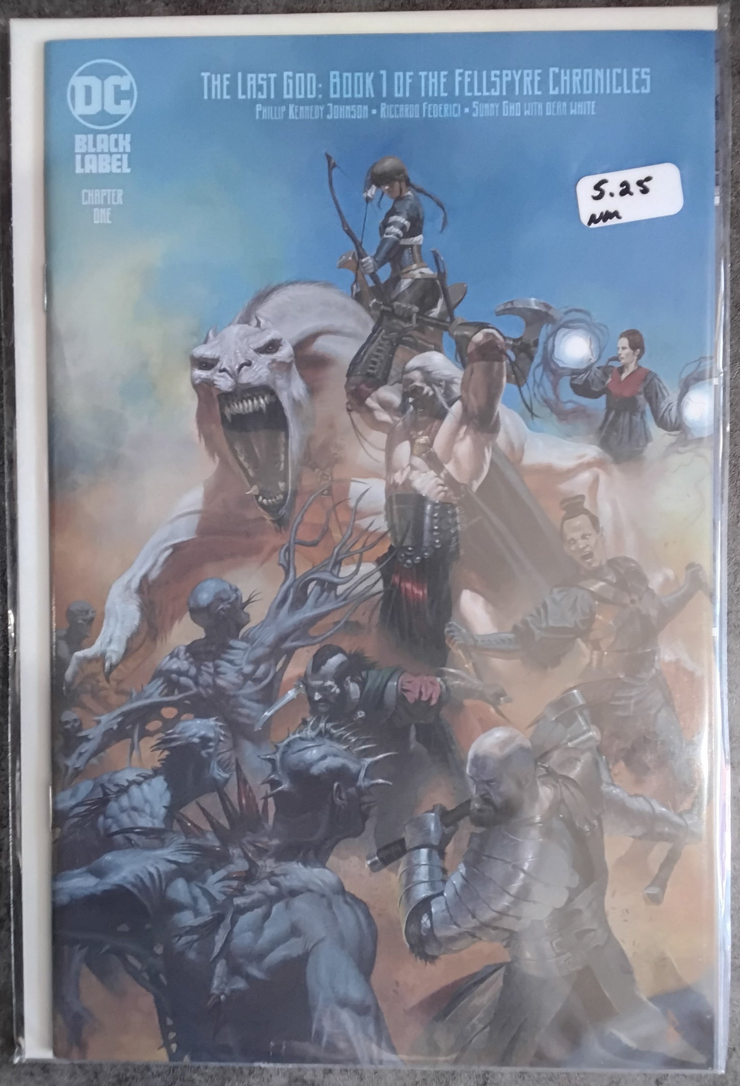 Last God #01 Ricardo Federici Variant Cover
