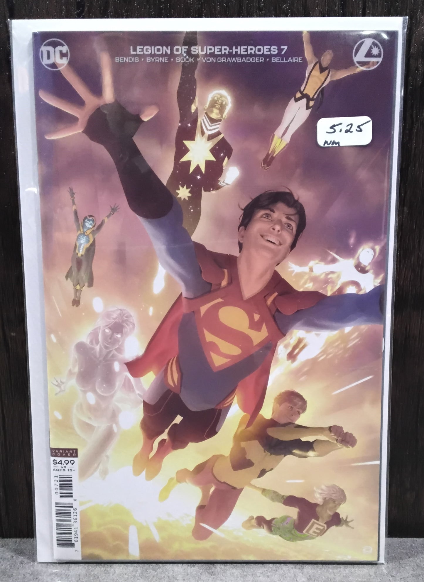 Legion Of Super-Heroes Vol. 8 #07 Alex Garner Variant Cover