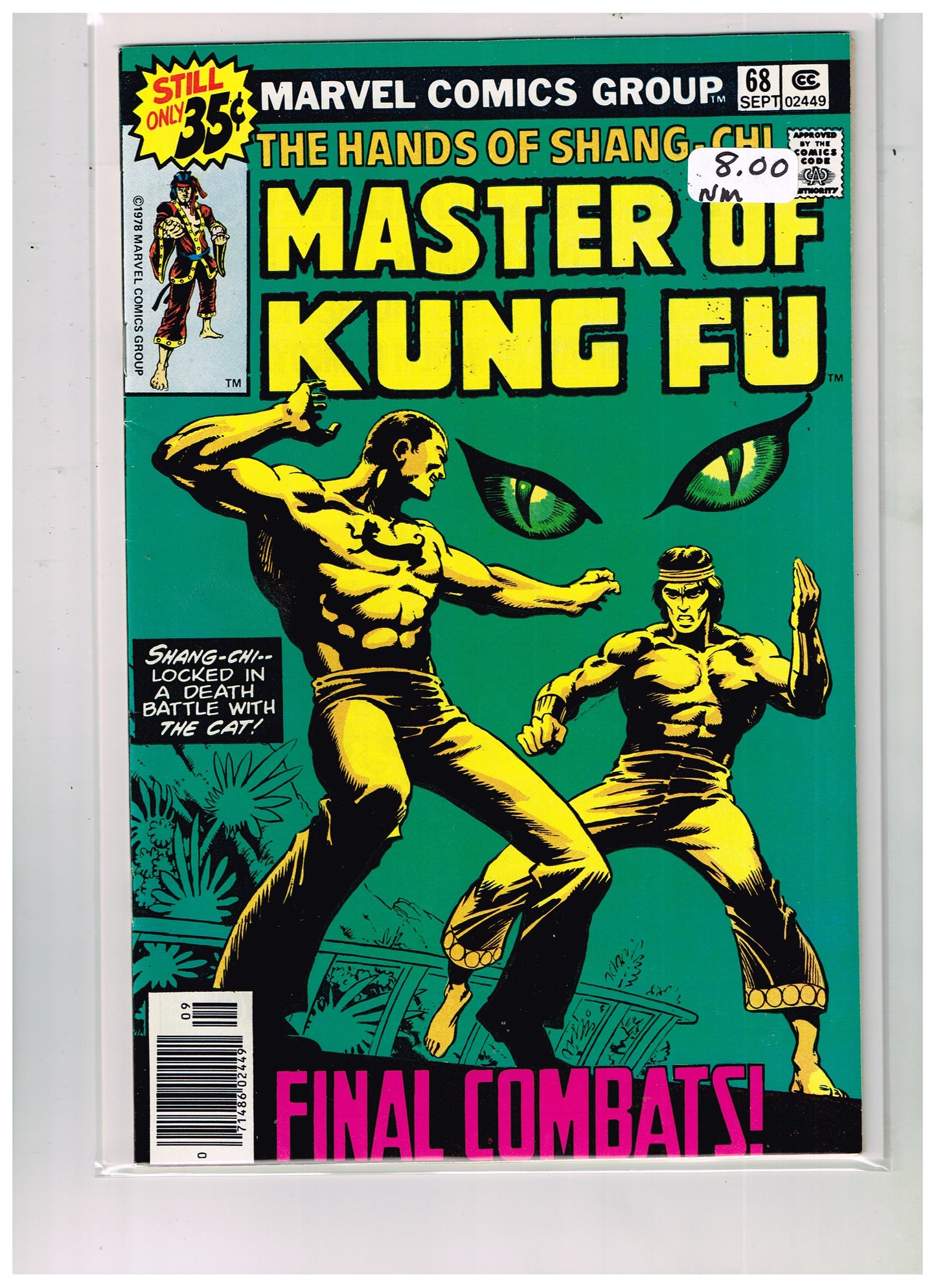 Master Of Kung-Fu Vol 1 #068 Newsstand Edition