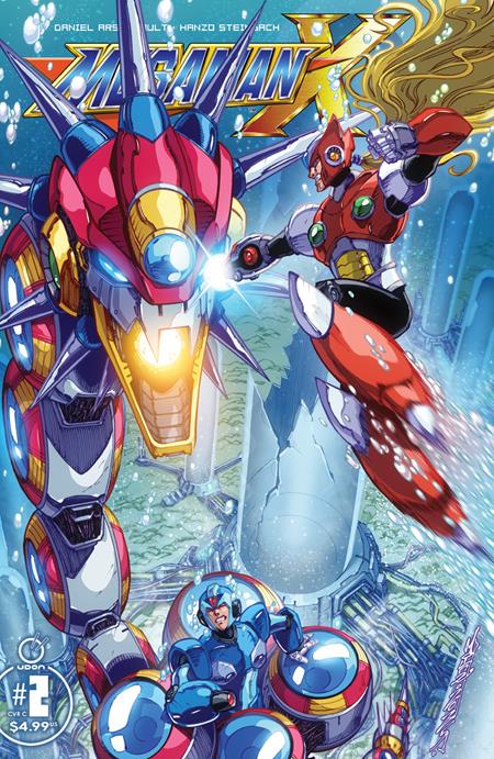 MEGA MAN X #2 (OF 5) COVER C ALEX MILNE VARIANT