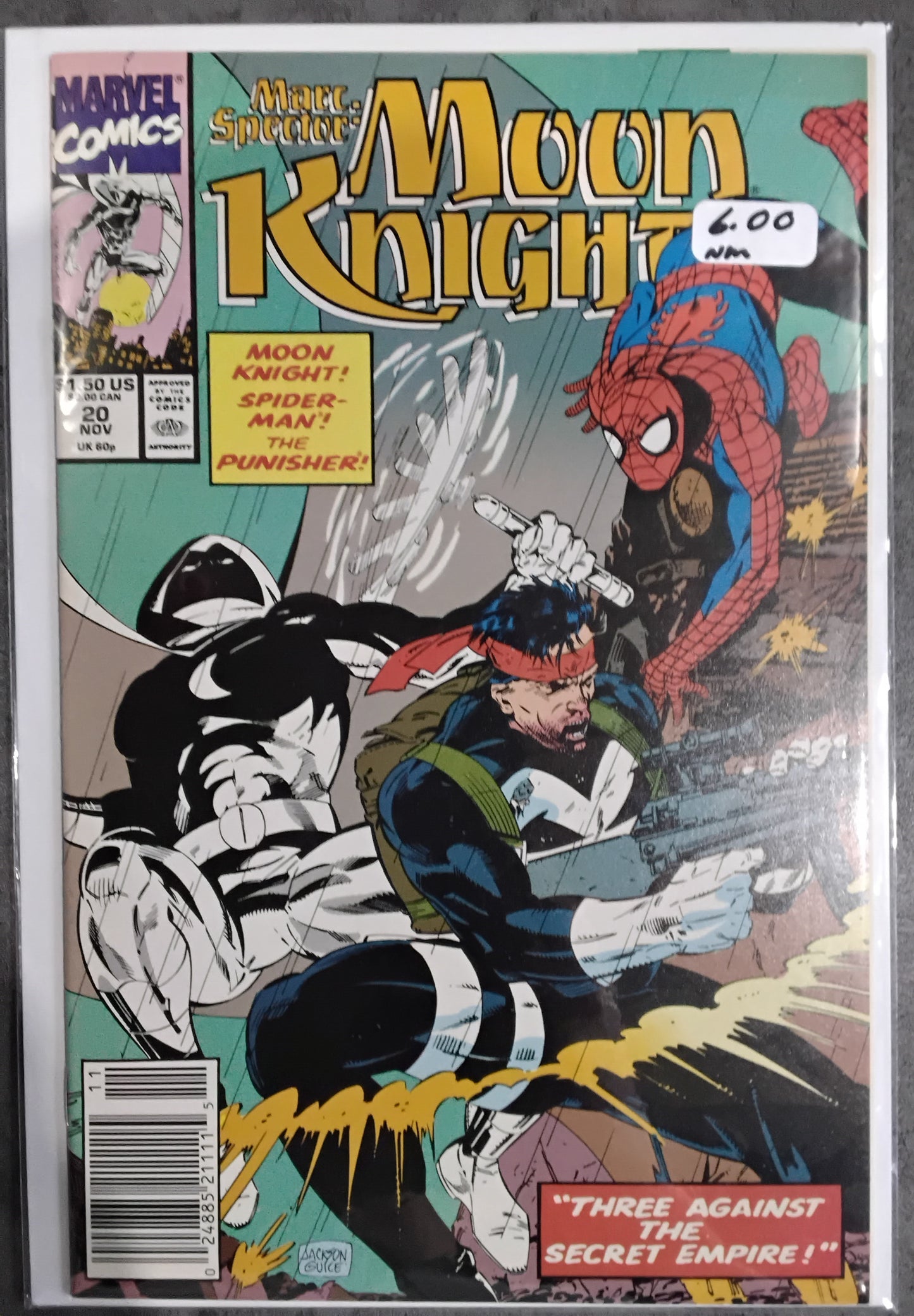 Marc Spector: Moon Knight #20 Newsstand Edition