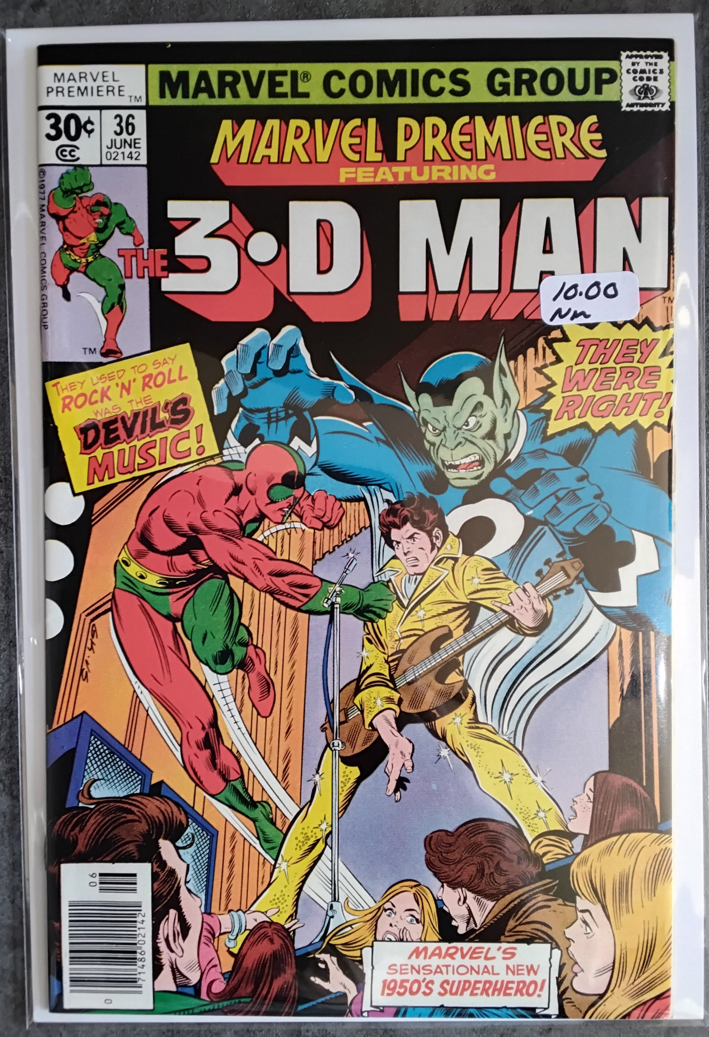 Marvel Premiere #36 Newsstand Edition