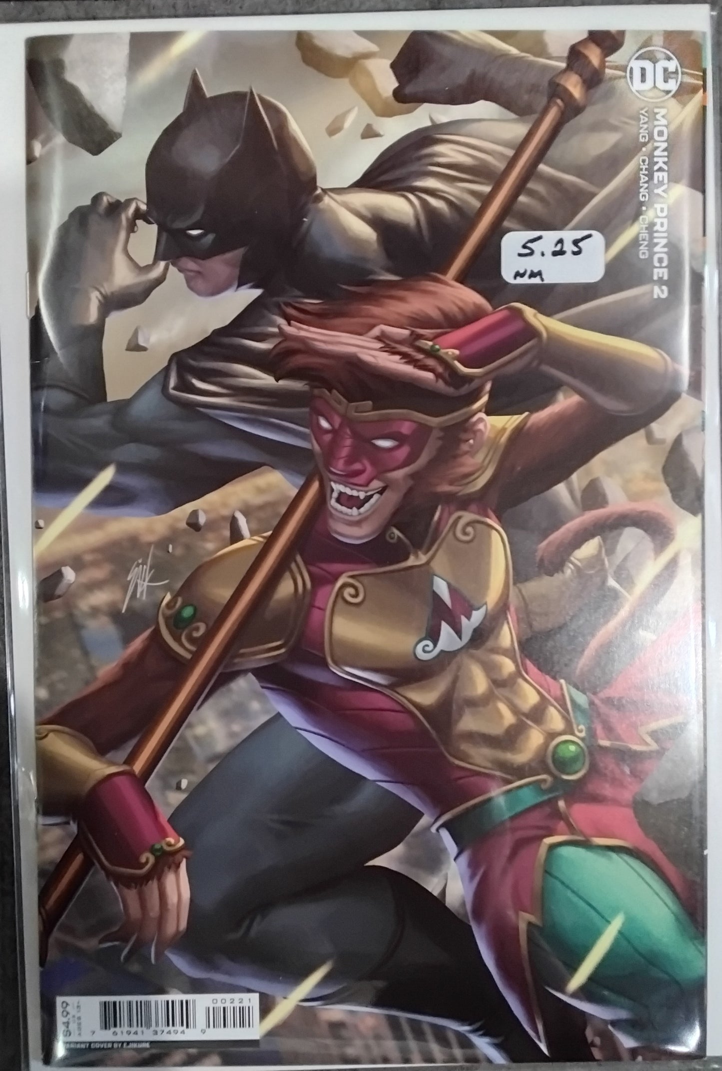 Monkey Prince #2 Ejikure Card Stock Variant Cover