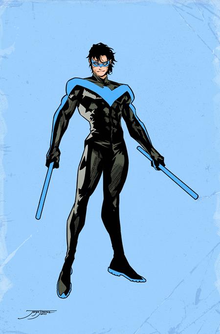 NIGHTWING #136 COVER E JORGE JIMENEZ CORNER BOX SPOT FOIL VARIANT