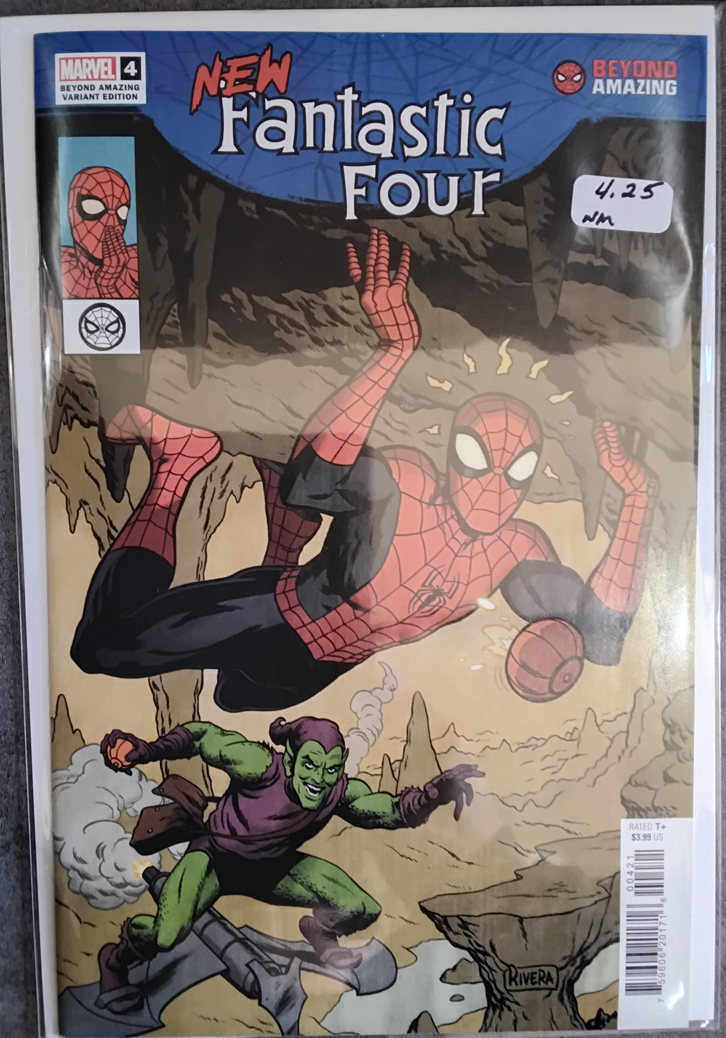 New Fantastic Four #4 Paolo Rivera Beyond Amazing Spider-Man Variant Cover
