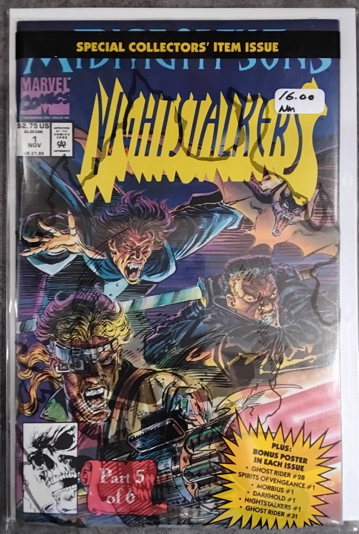 Nightstalkers #01 Poly-Bagged
