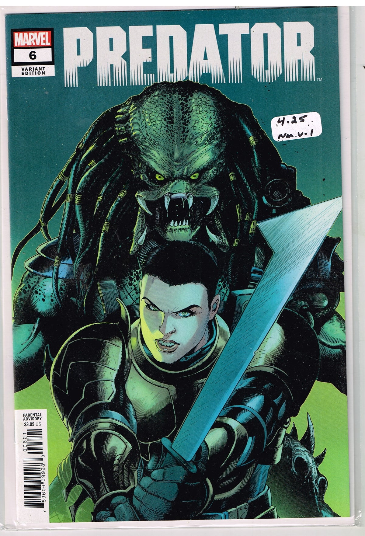 Predator Vol 1 #6 Carlos Magno Variant Cover