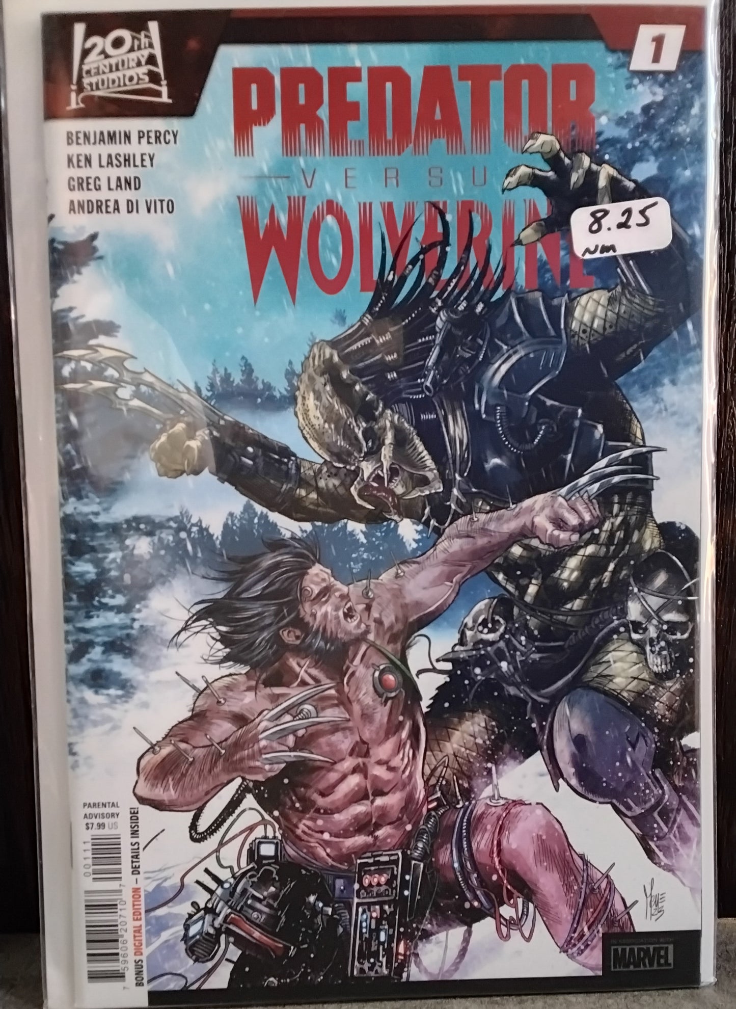 Predator Versus Wolverine #1
