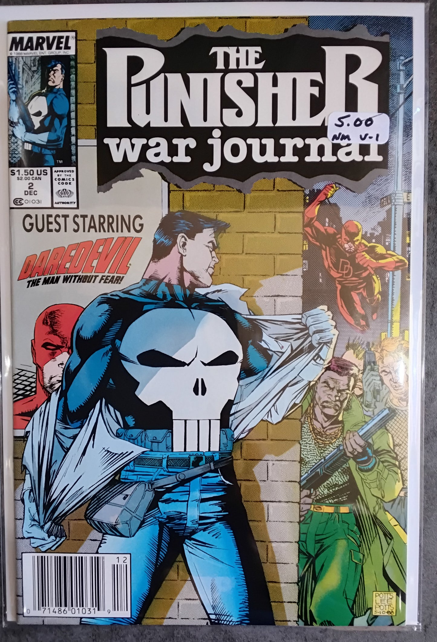 Punisher War Journal Vol 1 #02 Newsstand Edition