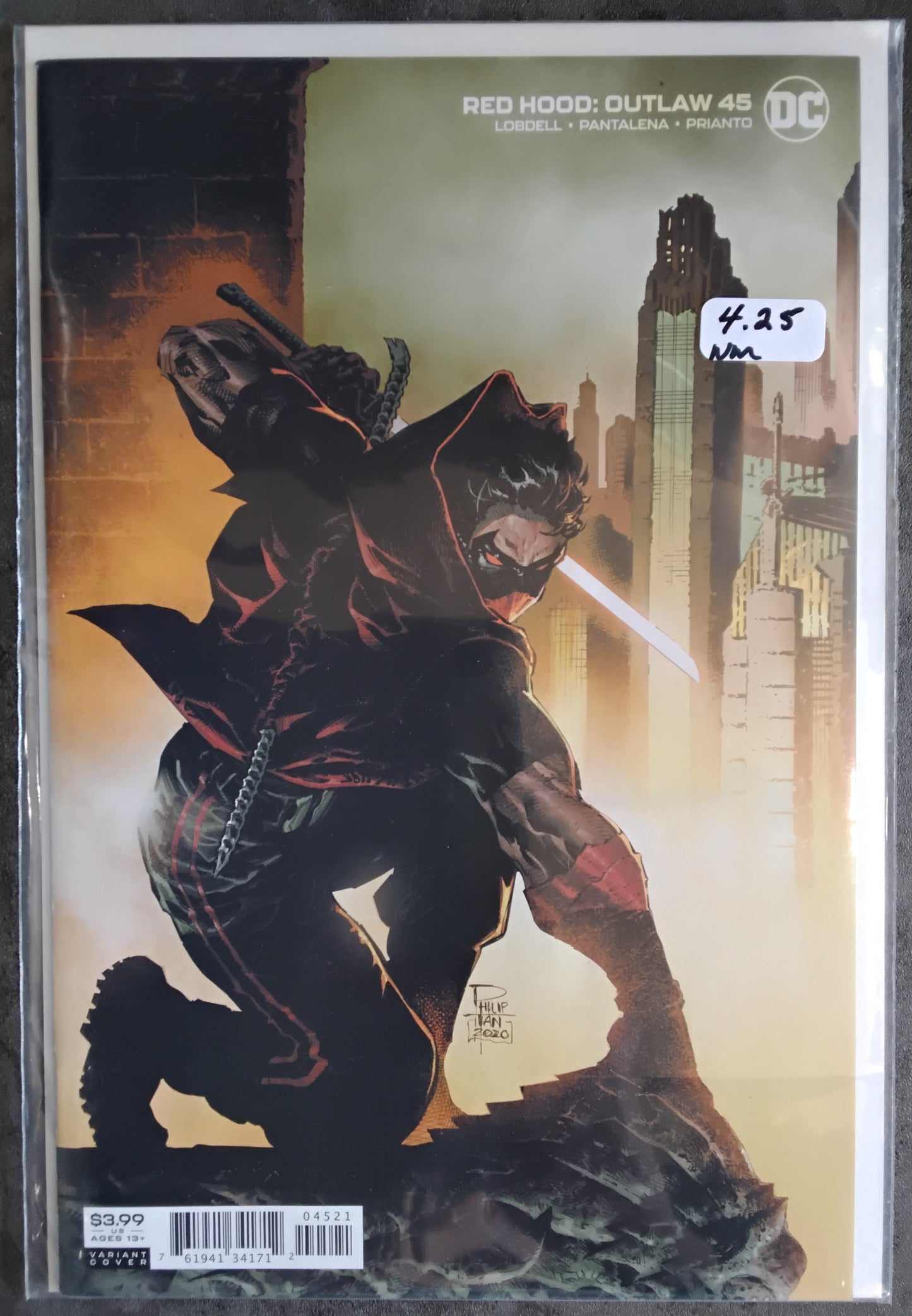 Red Hood: Outlaw #45 Philip Tan Variant Cover