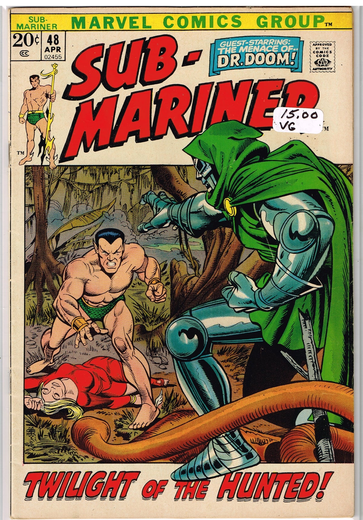 Sub-Mariner Vol 1 #48 (VG)