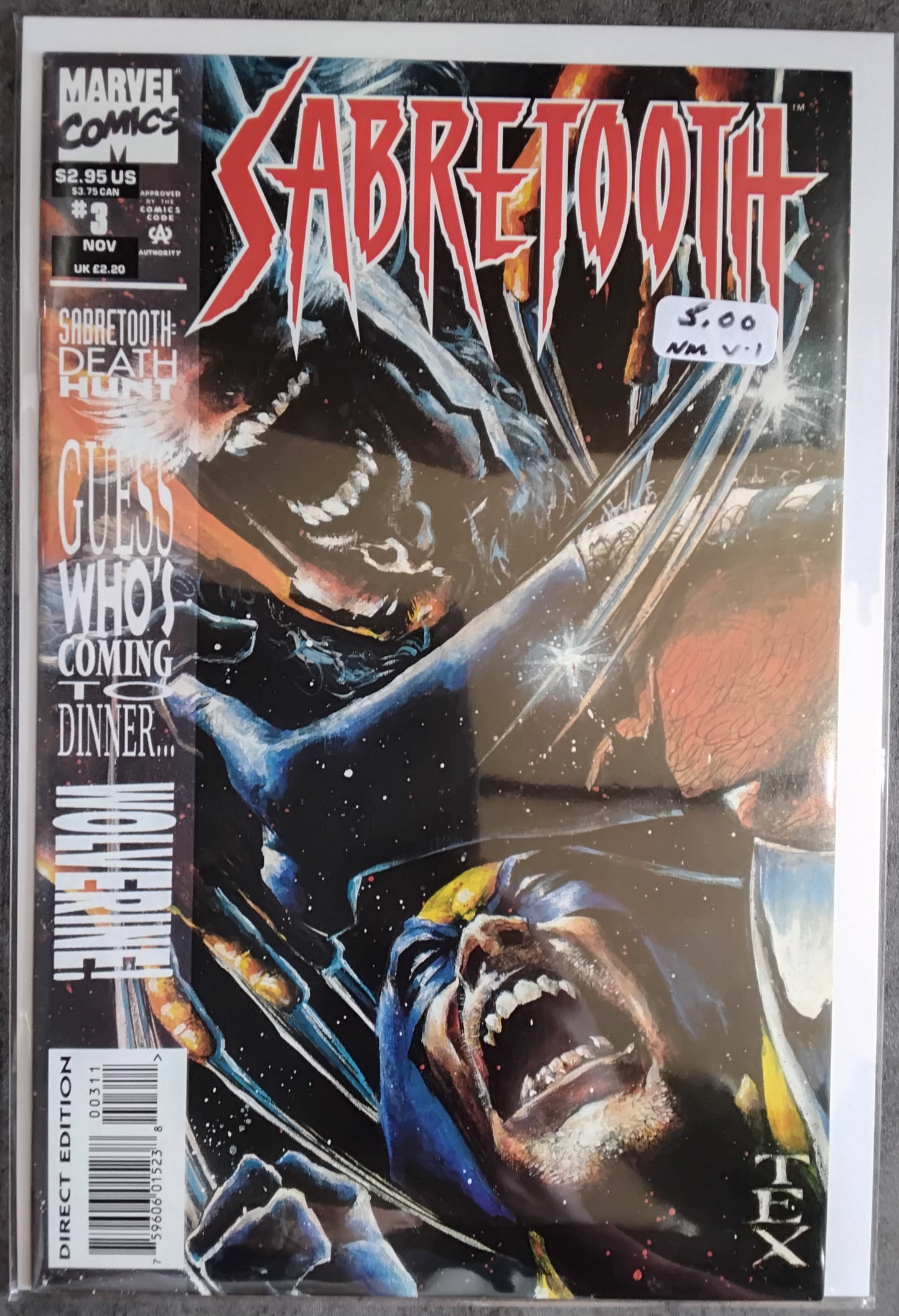 Sabretooth Vol 1 #3