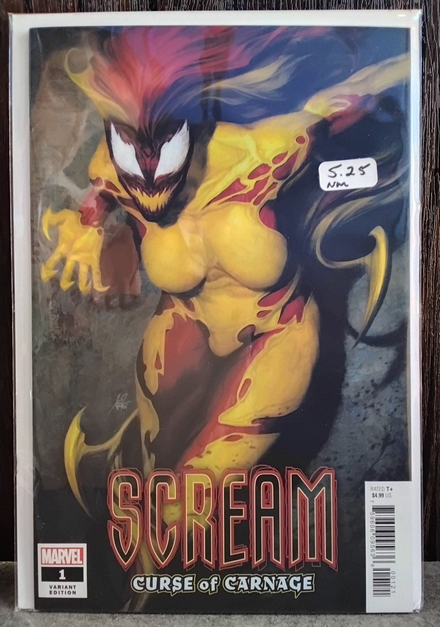 Scream: Curse Of Carnage #1 Stanley "Artgerm" Lau Variant Cover