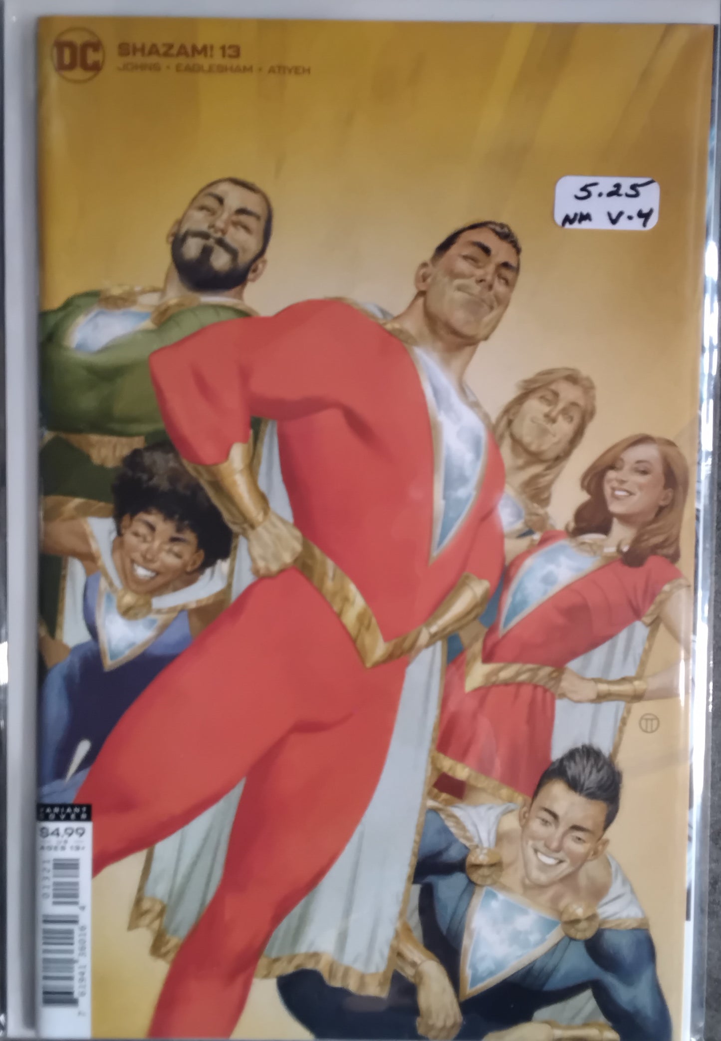 Shazam! Vol 4 #13 Julian Totino Tedesco Variant Cover