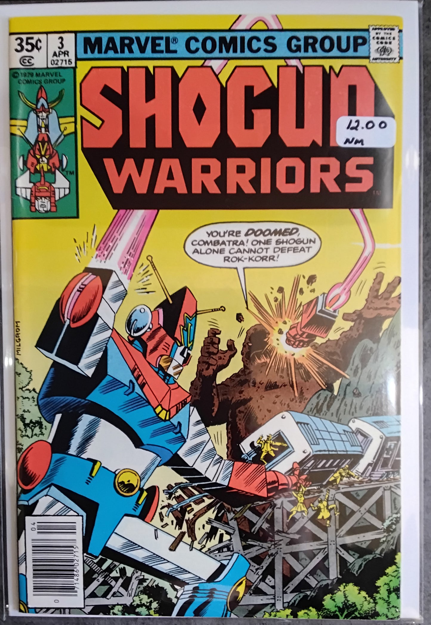 Shogun Warriors #03 Newsstand Edition