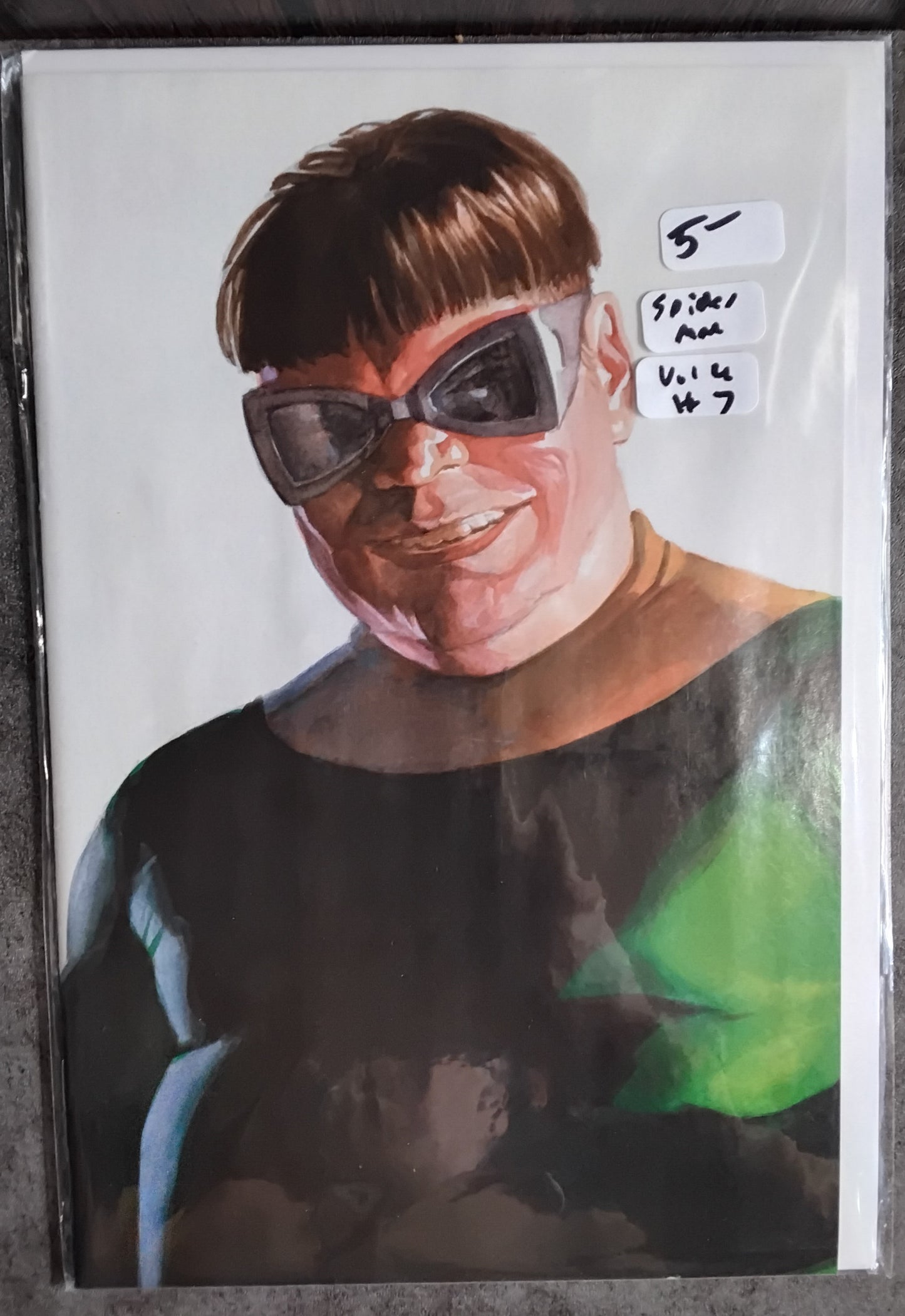 Spider-Man Vol 4 #07 Alex Ross Timeless Doctor Octopus Virgin Variant Cover